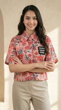Rose_Floral_Shirt - pink