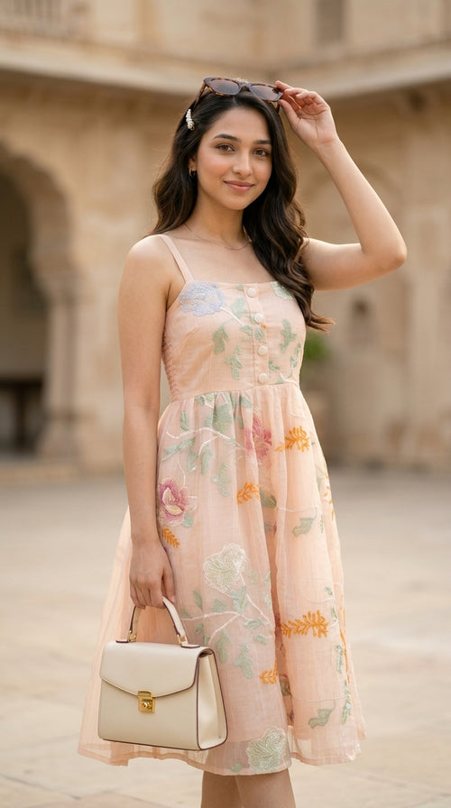 Rose_Midi_Dress - White