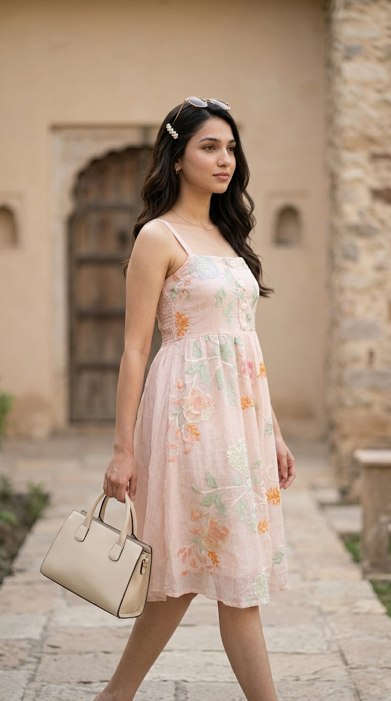 Rose_Midi_Dress - White