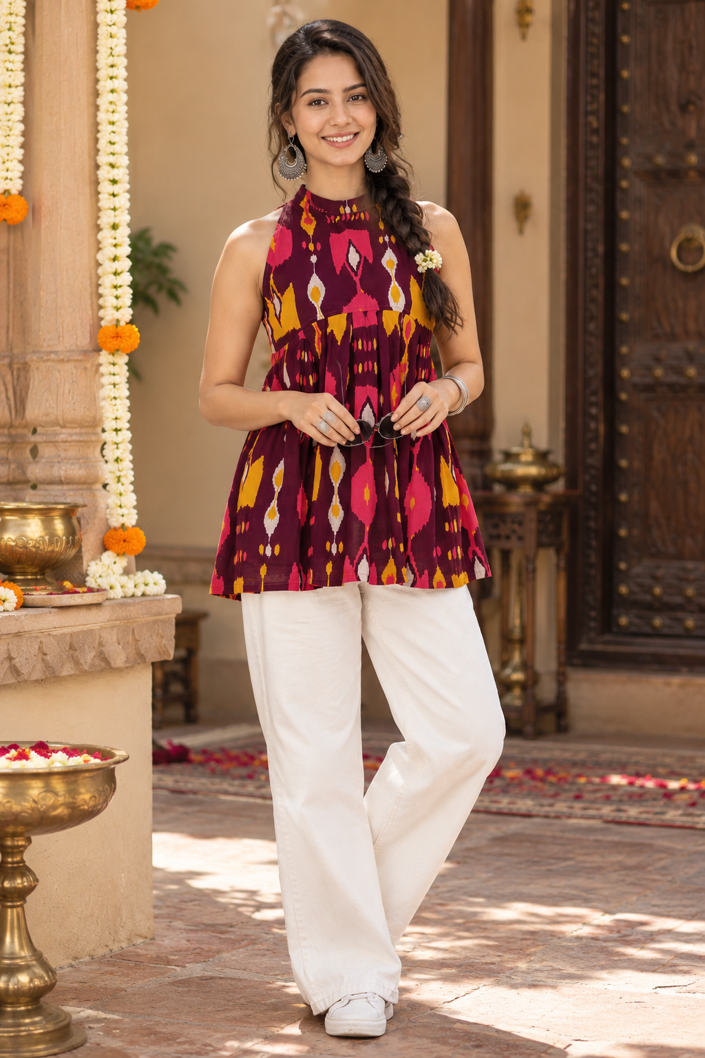 Heritage Ikat Edit Short Tunic